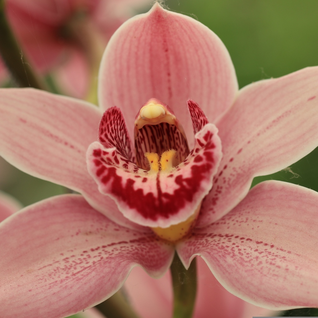 Красивая розовая орхидея фаленопсис крупным планом