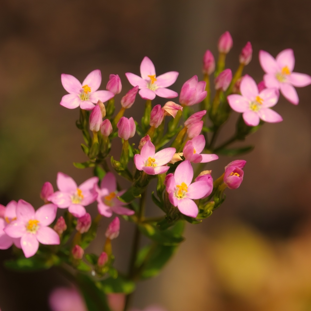 Настоящий розовый цветок к бутонами