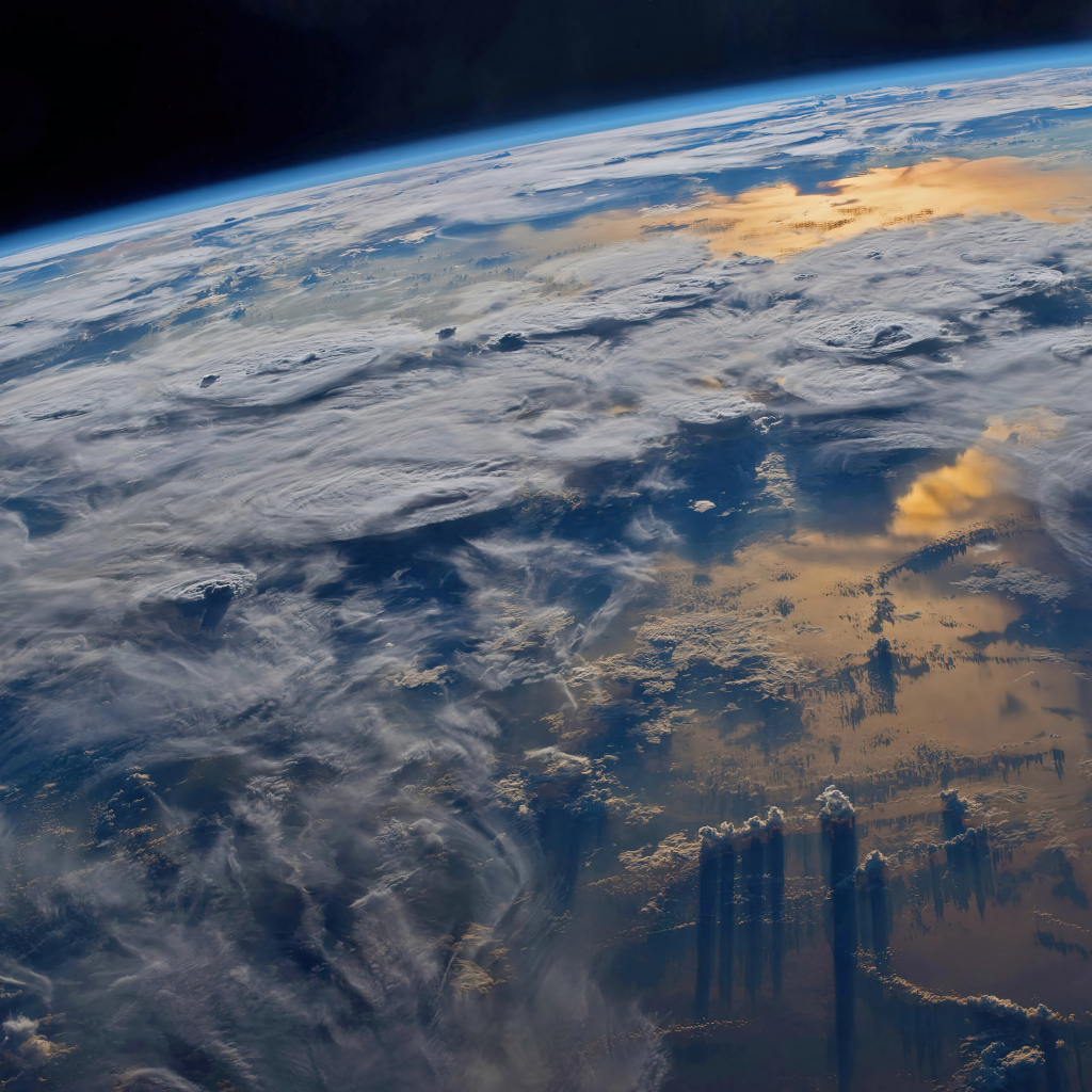 Поверхность планеты Земля крупным планом