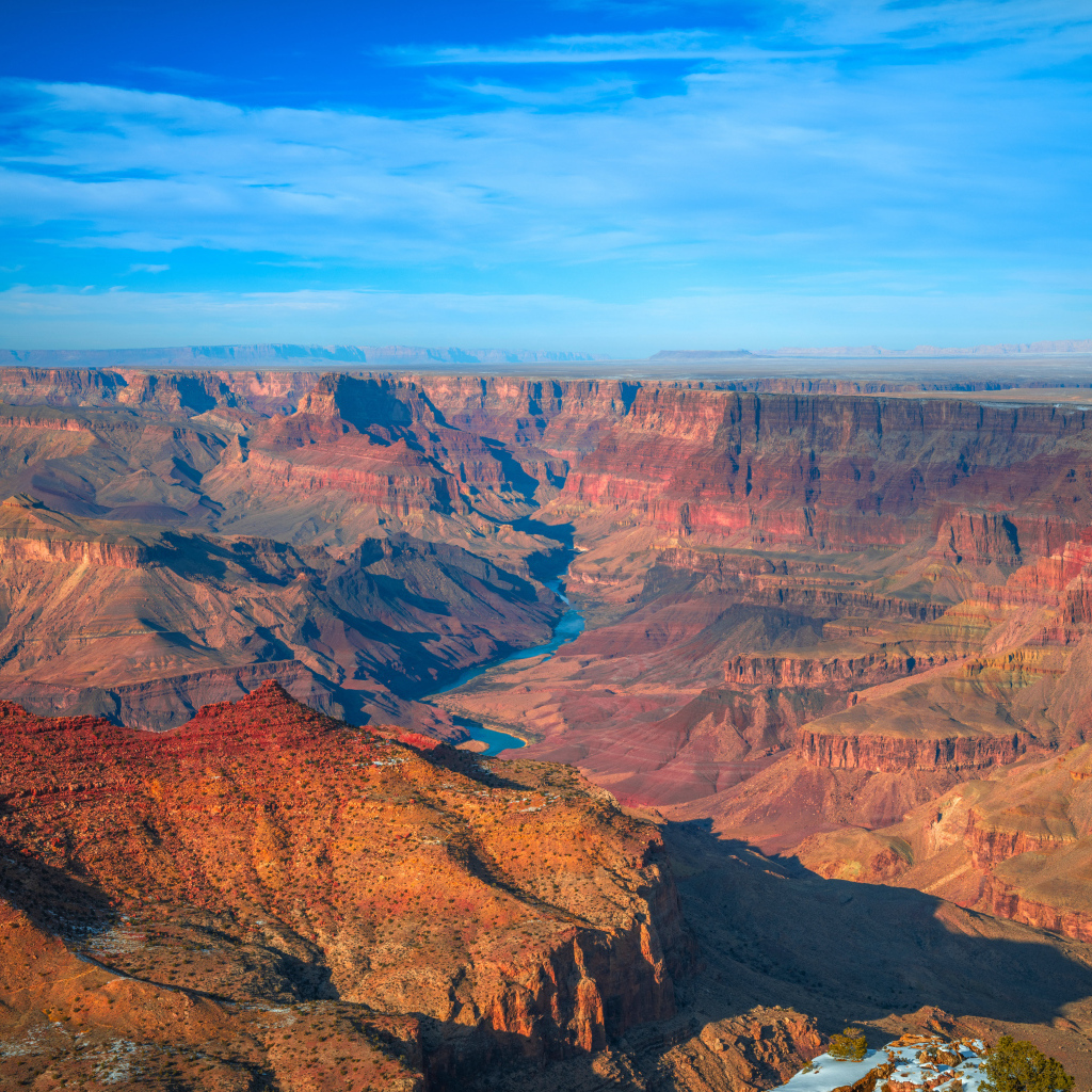 Вид на завораживающий парк Гранд-Каньон, США
