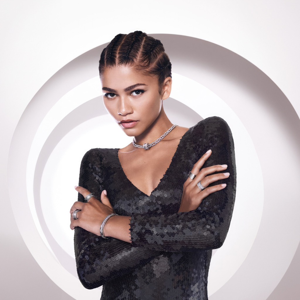 Красивая девушка американская актриса и певица Зендея