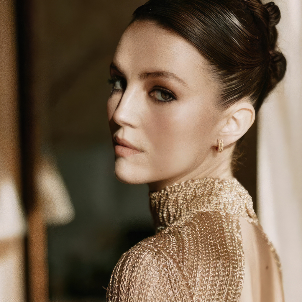 Красивая молодая актриса Элла Хант