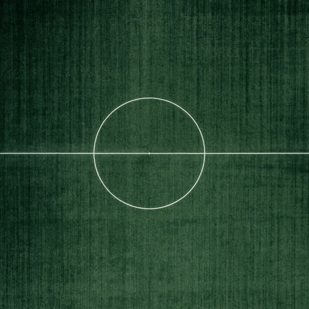 Футбольное поле вид сверху