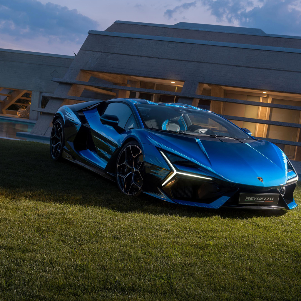 Быстрый дорогой автомобиль Lamborghini Revuelto Opera Unica 2024 года