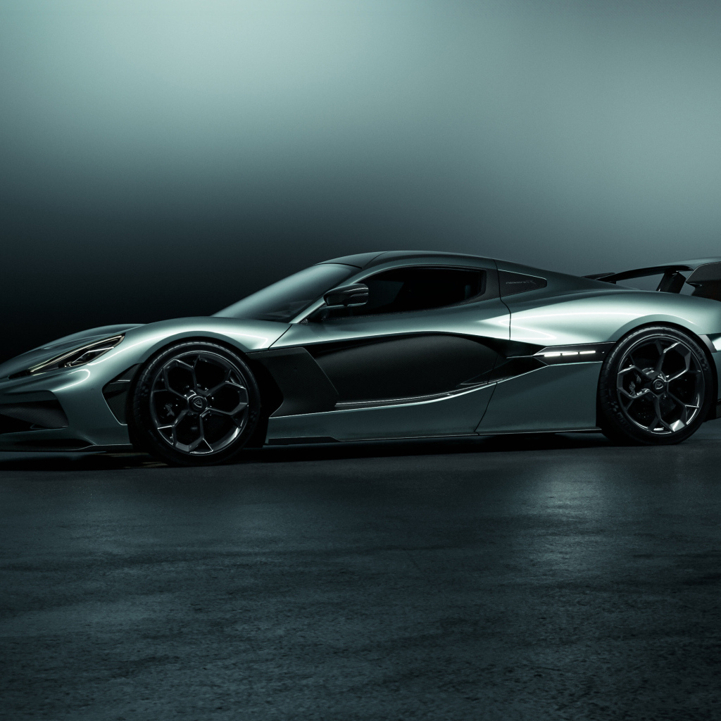 Автомобиль Rimac Nevera R 2024 года вид сбоку