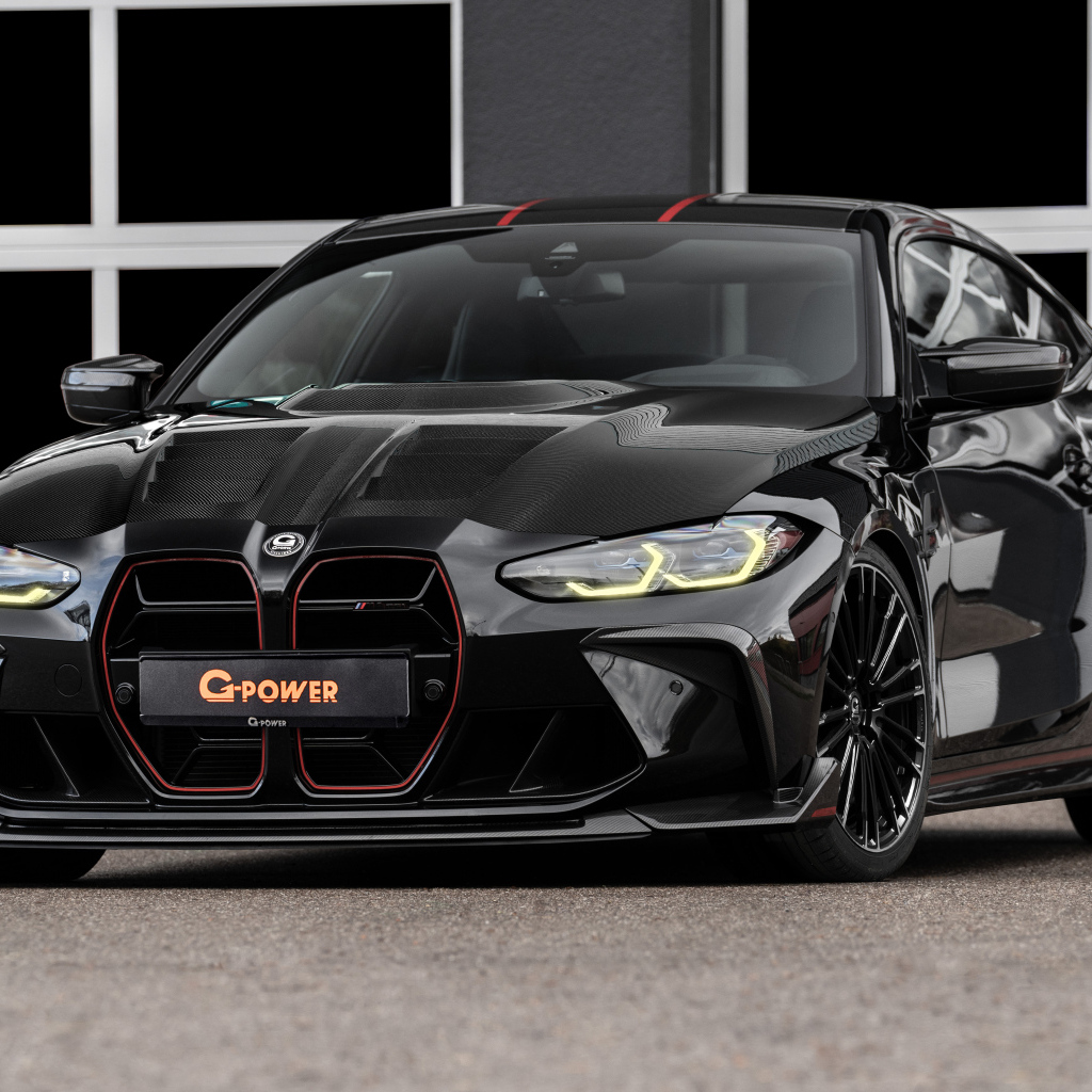 Черный автомобиль G-Power G4M CSL Bi-Turbo