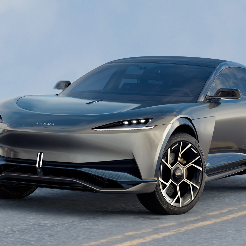 Автомобиль Karma Ivara зимой