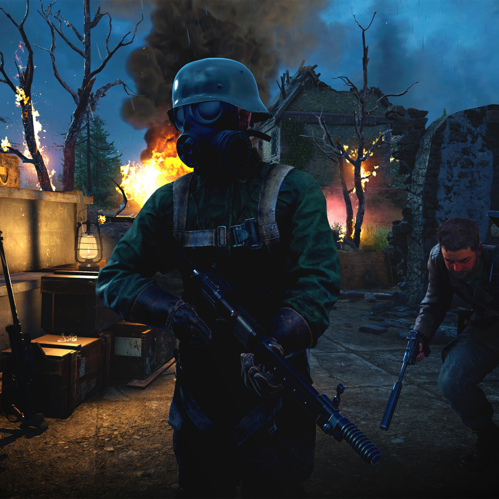 Солдаты в городе видеоигре Sniper Elite: Resistance