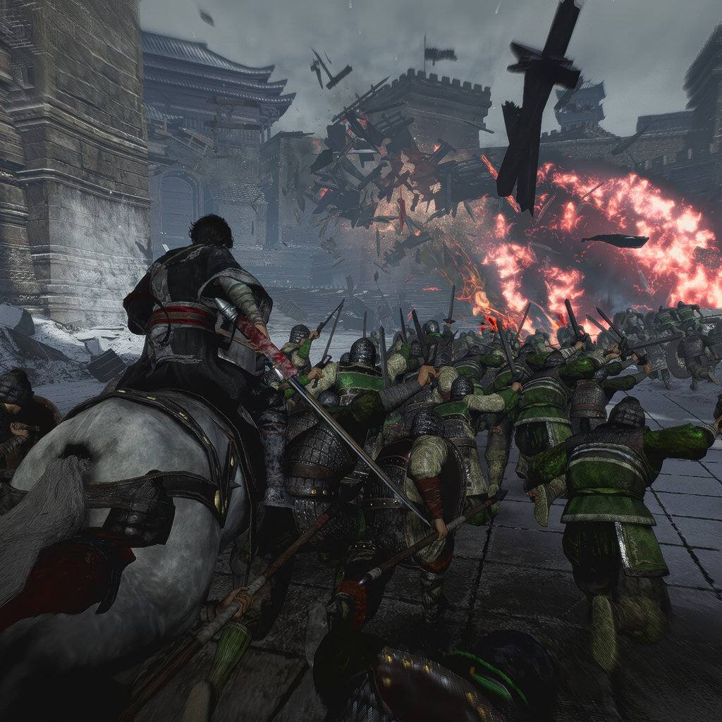 Кадр из видеоигры Dynasty Warriors: Origins