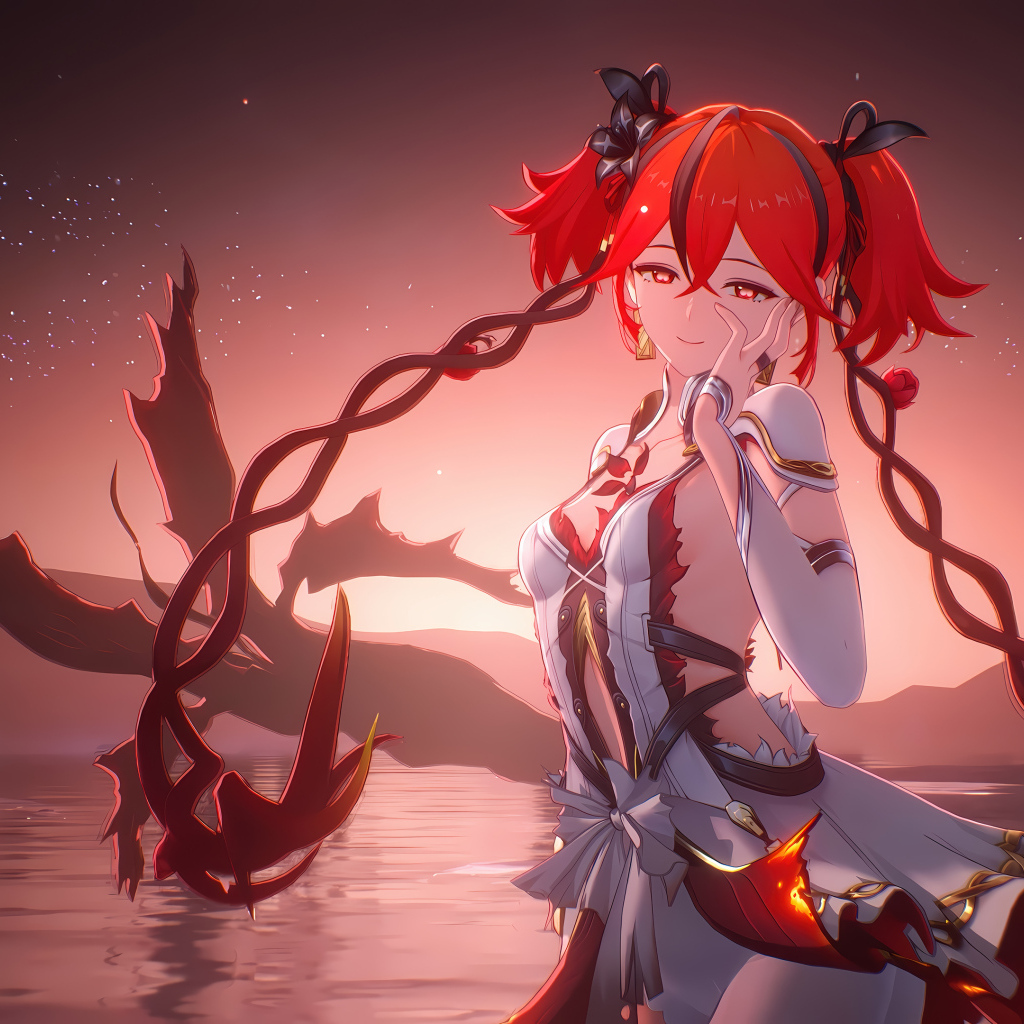 Персонаж Camellya в  компьютерной игре Wuthering Waves