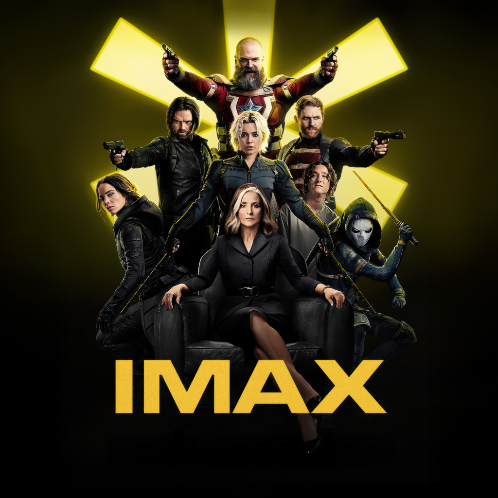 Постер нового супергеройского фильма Громовержцы, 2025