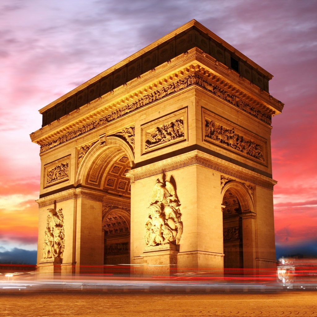 Старая триумфальная арка, Париж. Франция