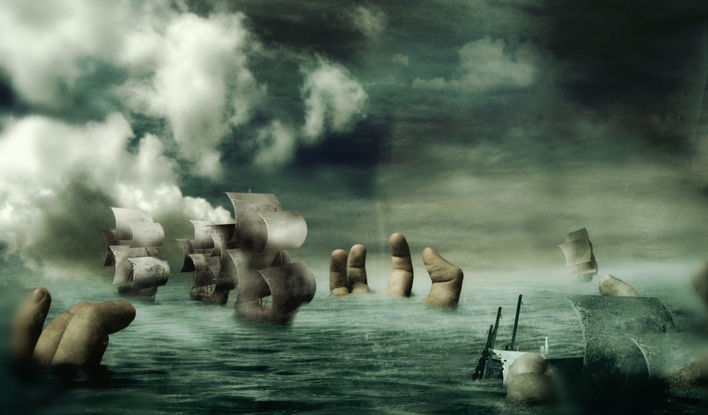 В темно-синем и далеком океане