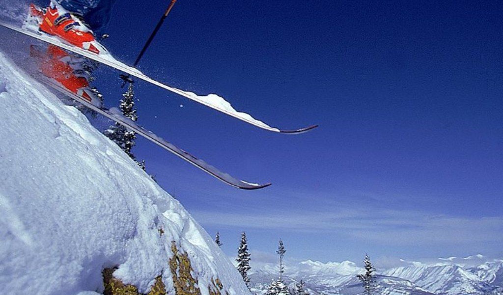 спуск с горы