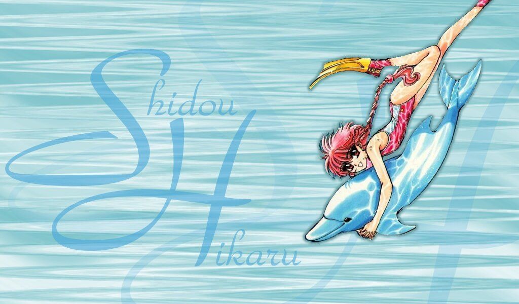 Девушка и дельфин Аниме