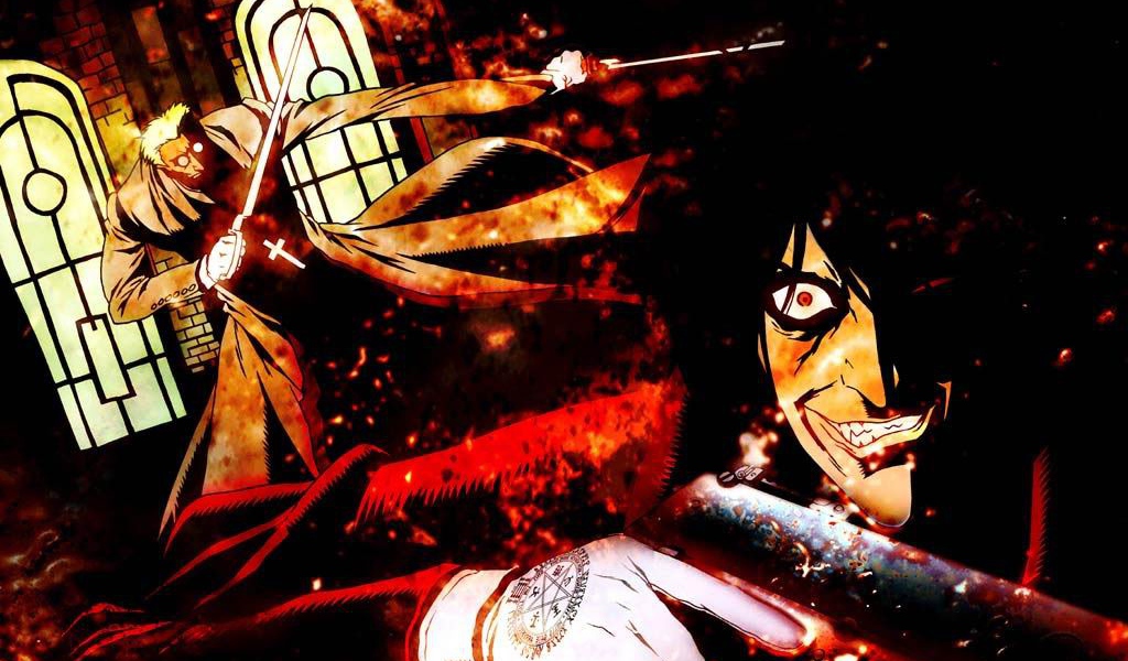 Хеллсинг вампир Аниме