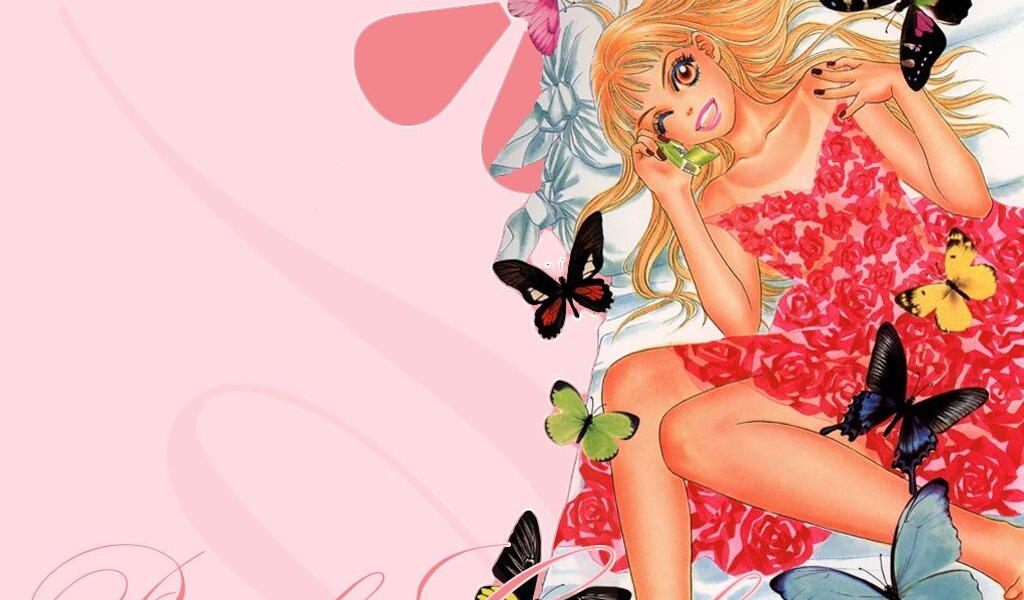 В красном платье Аниме