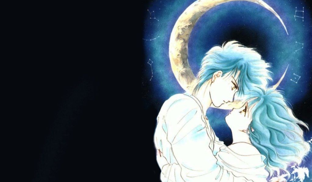 Поцелуй при луне