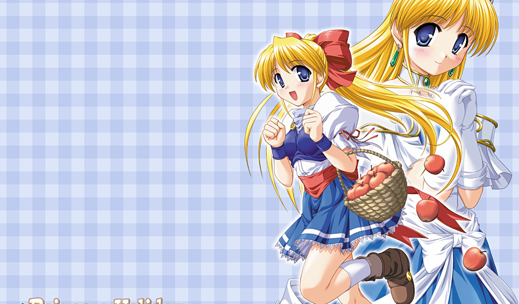 Девушка с лукошком Аниме