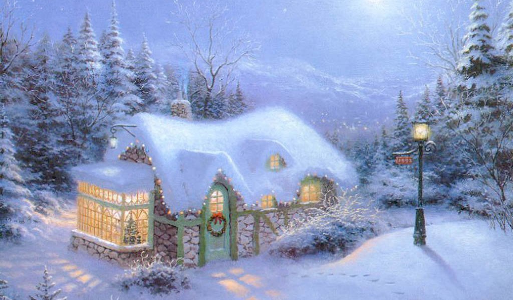 Рождественский домик