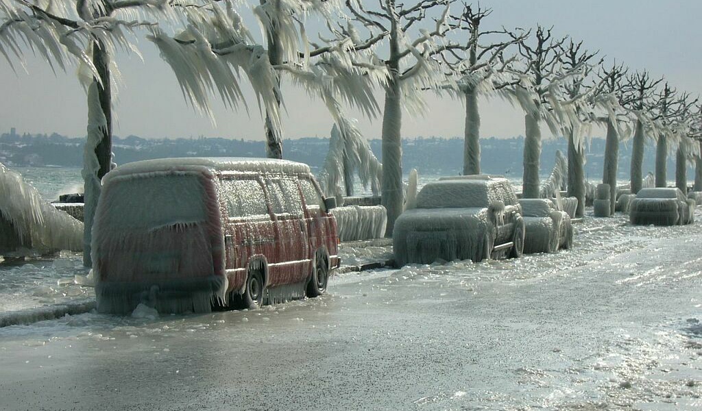 Замерзший город