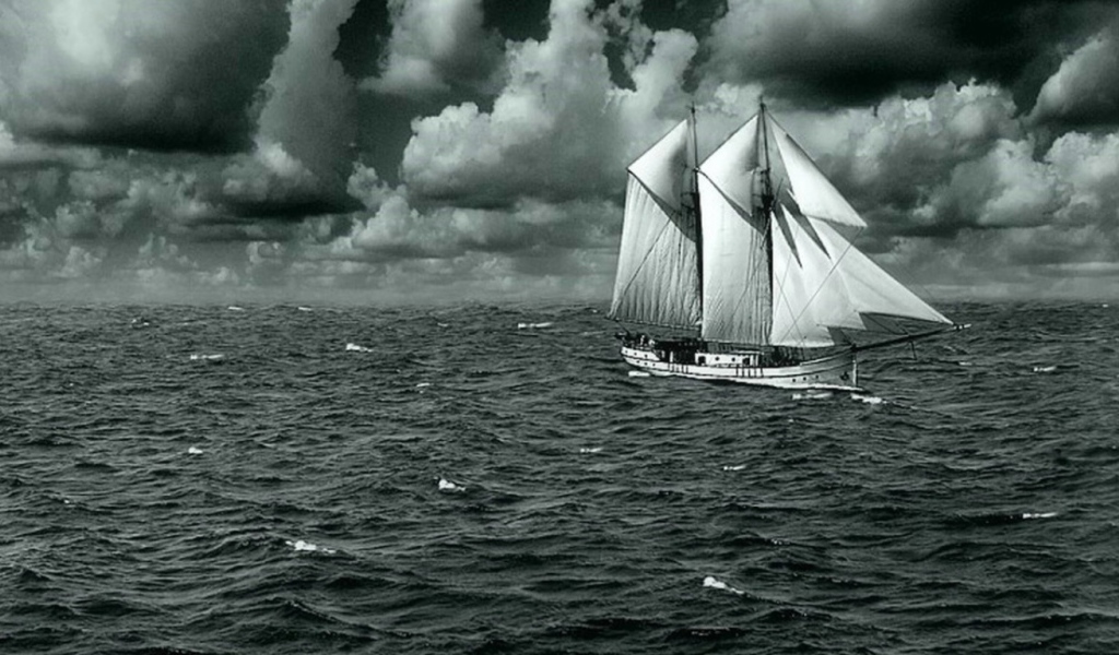 Парусник - обои на рабочий стол