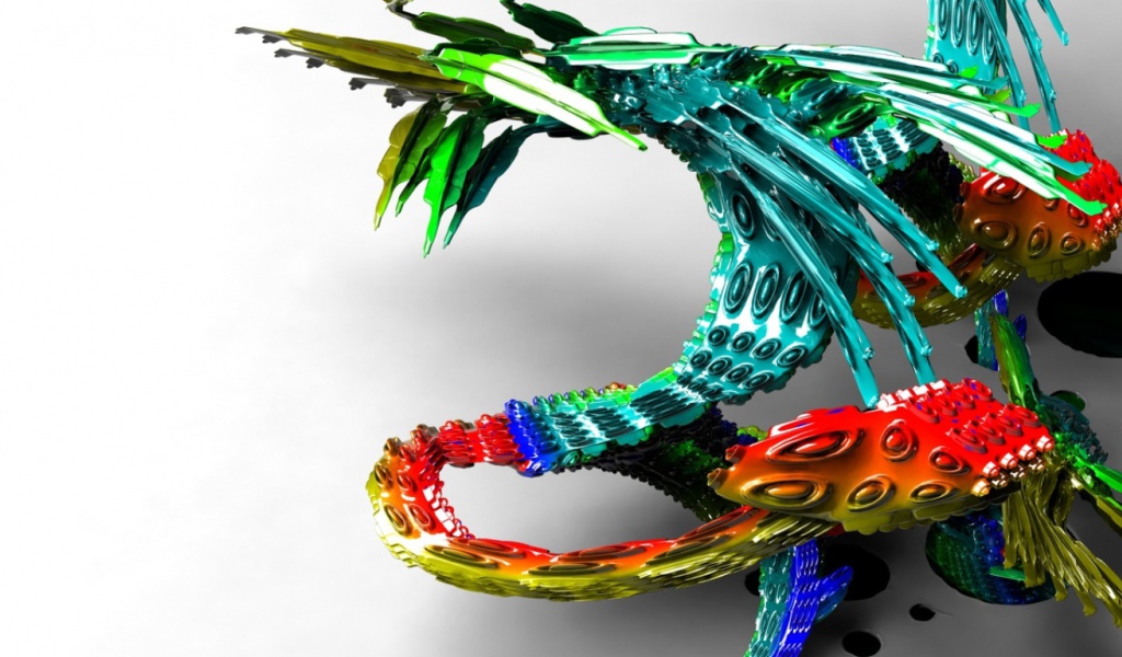 Цветной дракон