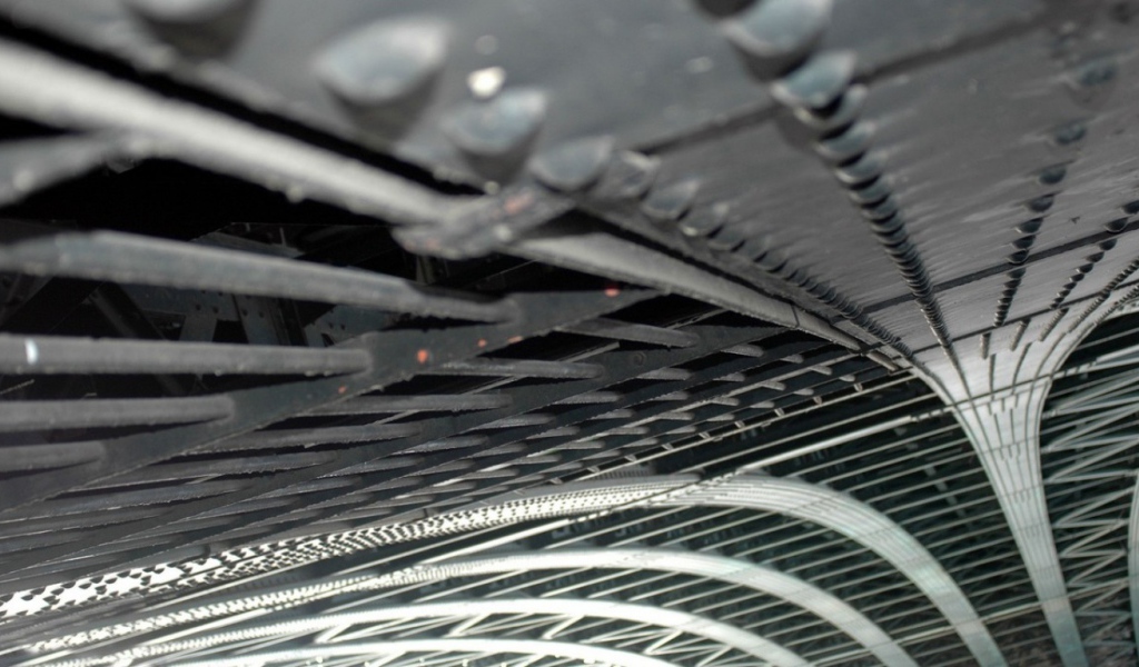 Серые части