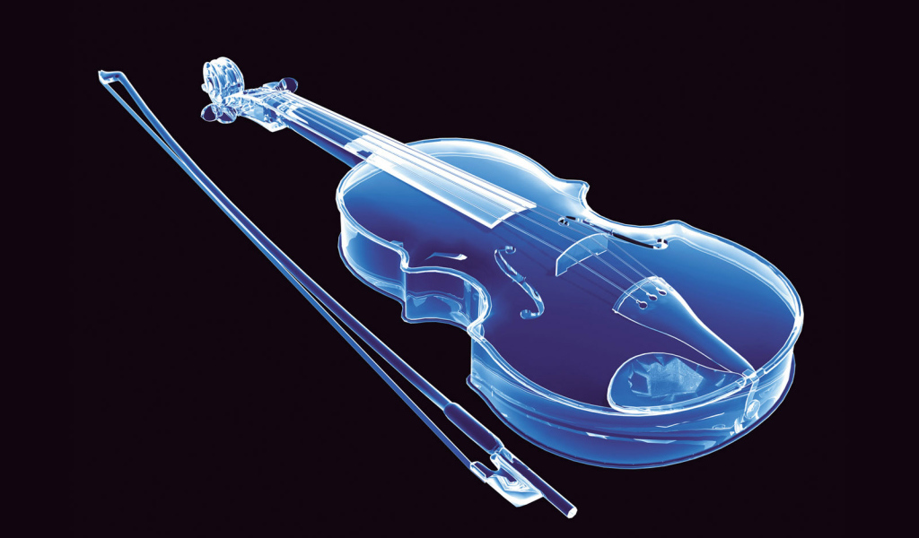 Неоновая скрипка