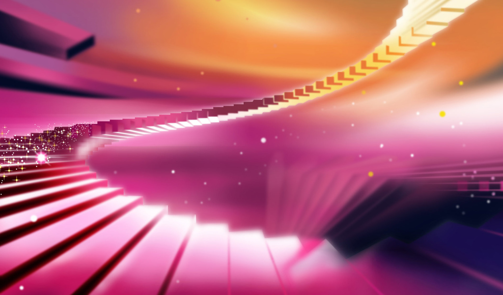 Розовая лестница