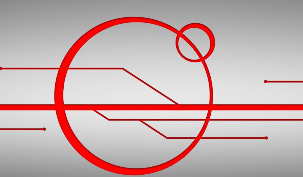 Красный интерфейс