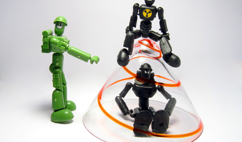 Роботы за игрой