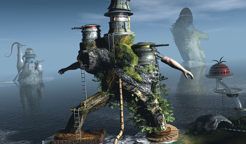 Человек дерево