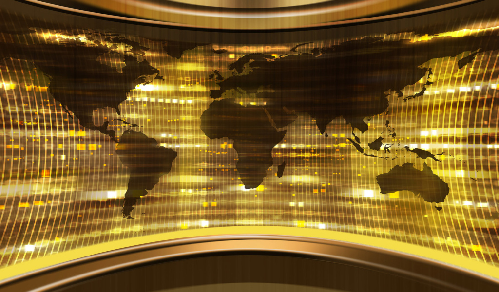 Карта мира 3D