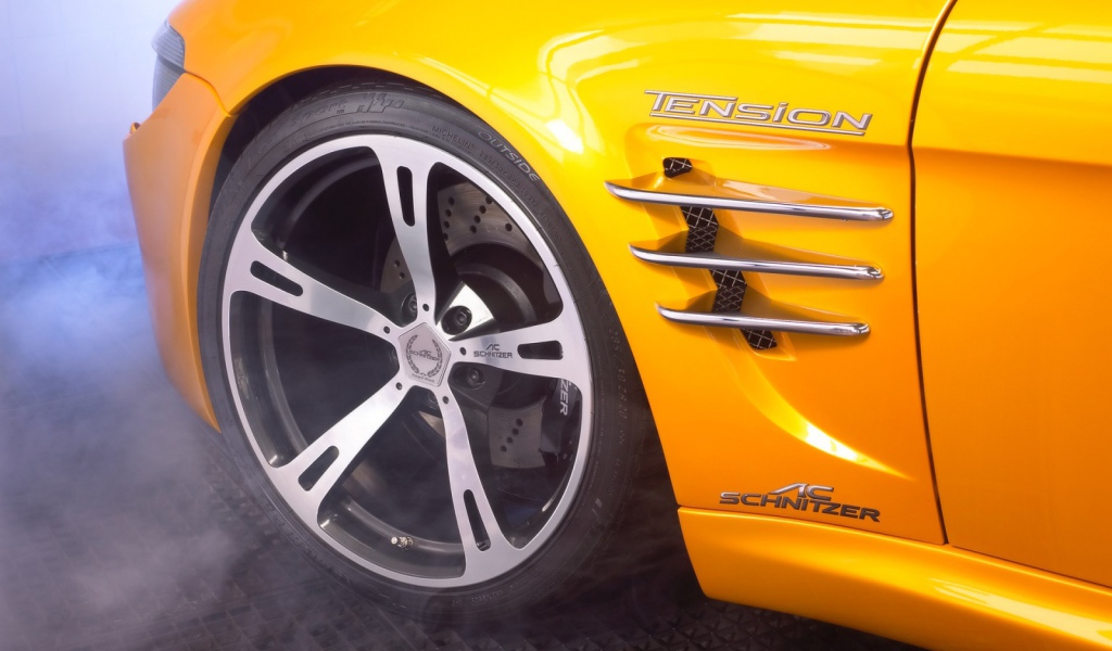 Литье желтого Шницера