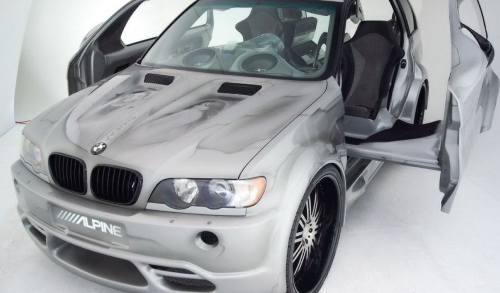 Необычный тюнинг BMW