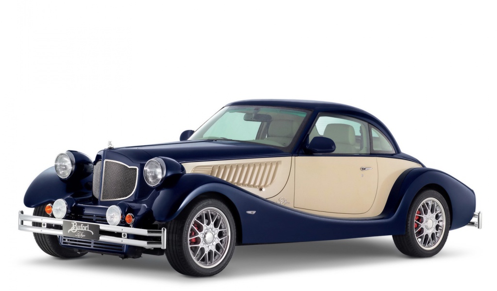 Bufori голубой кремовый