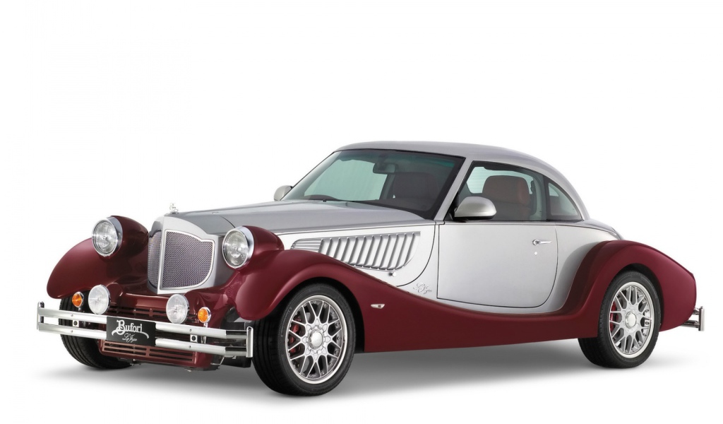 Bufori Maroon Silver