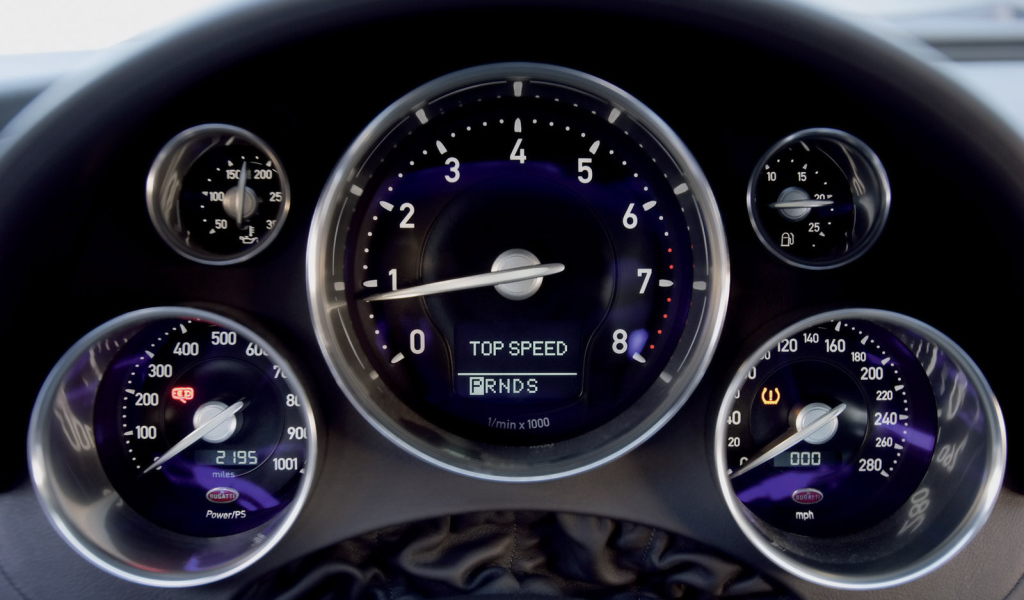 Спидометр Bugatti
