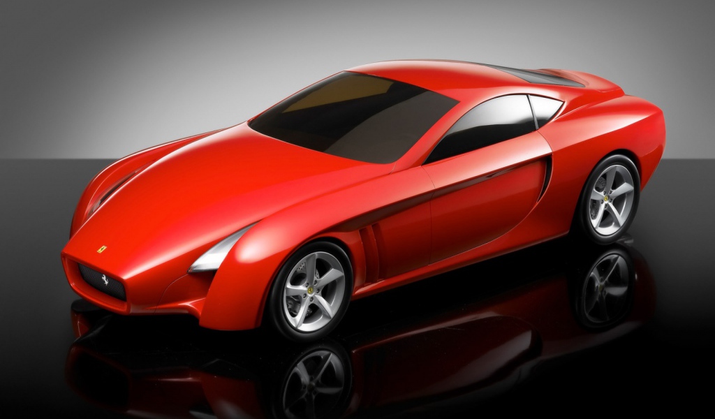 Новый дизайн автомашины Ferrari