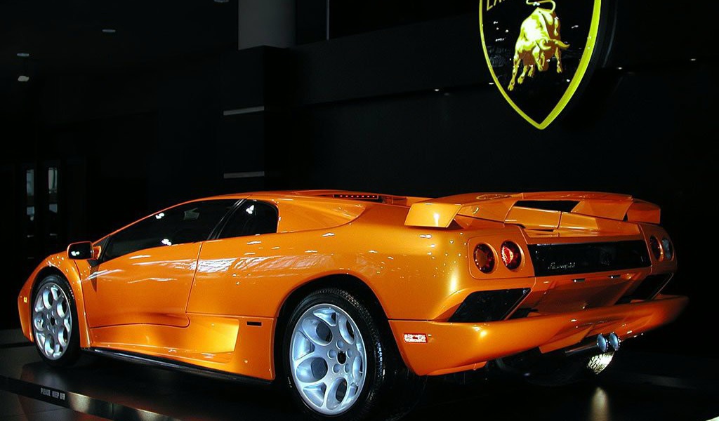 Оранжевый Дьявол Lamborghini Diablo