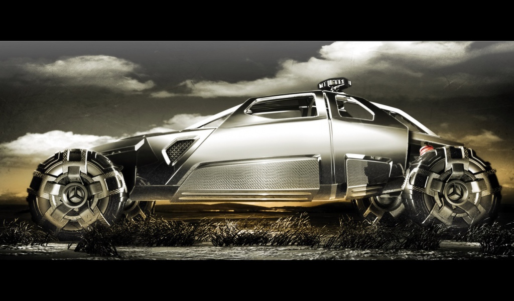 Тачка из будущего от Mercedes