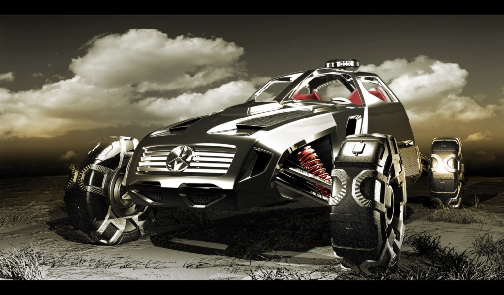 Mercedes Mojave автомобиль будущего