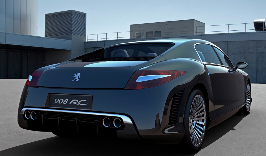 Зад Peugeot 908 RC