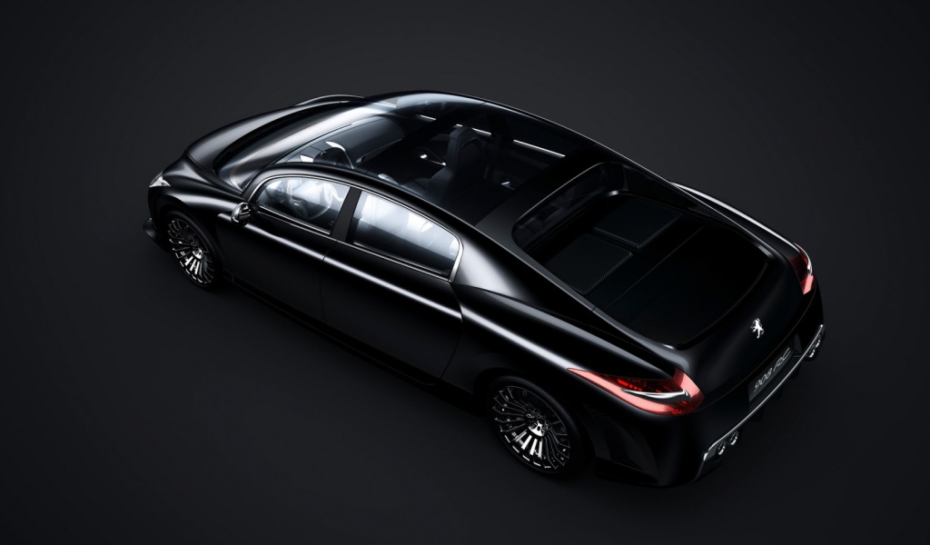 Peugeot 908 черный авто