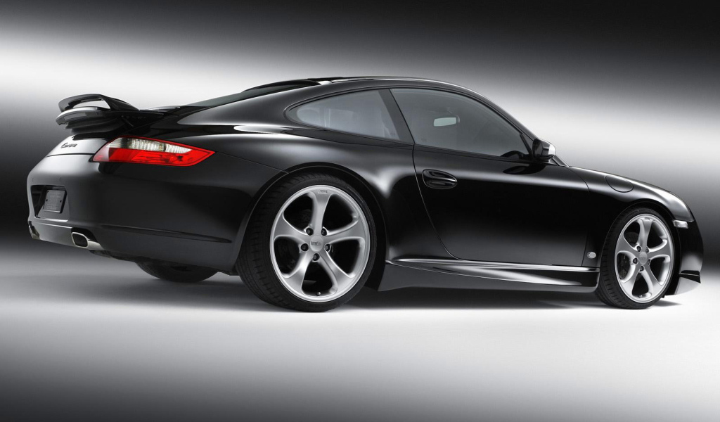 Porsche вид сбоку