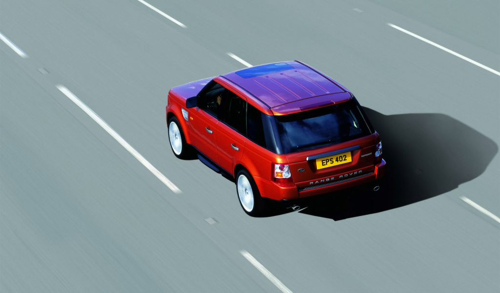 Range Rover sport на ходу