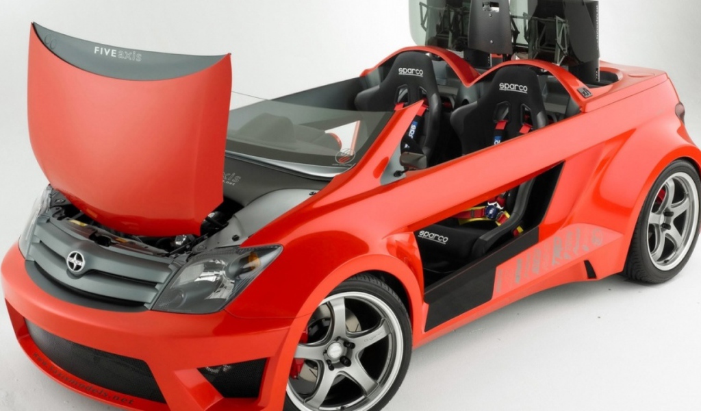 Красная Тойота