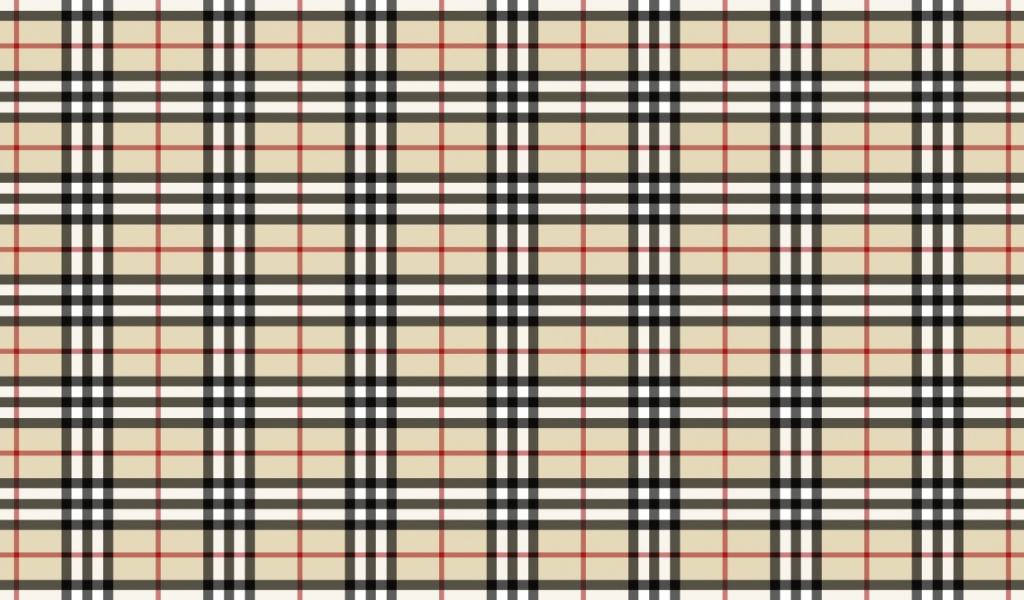 Стильная Клетка Burberry