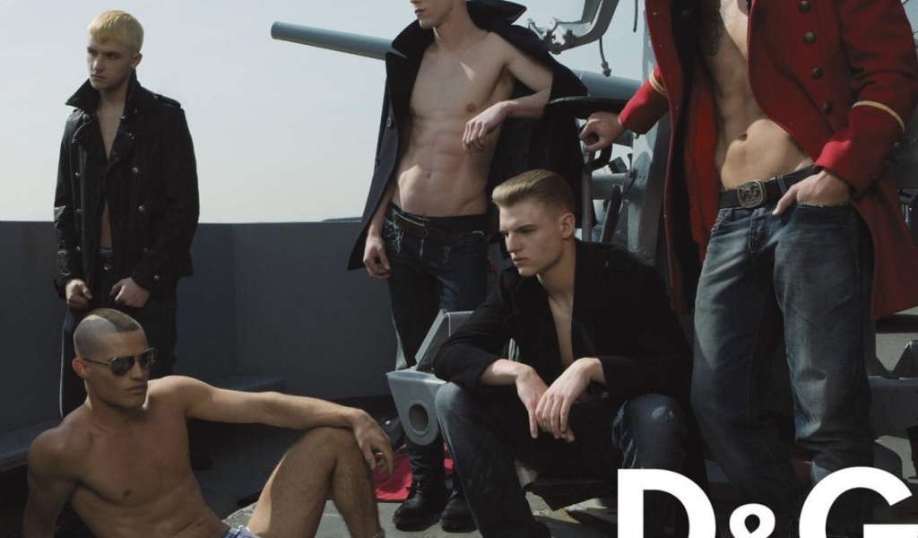 D&G настоящая мужская одежда